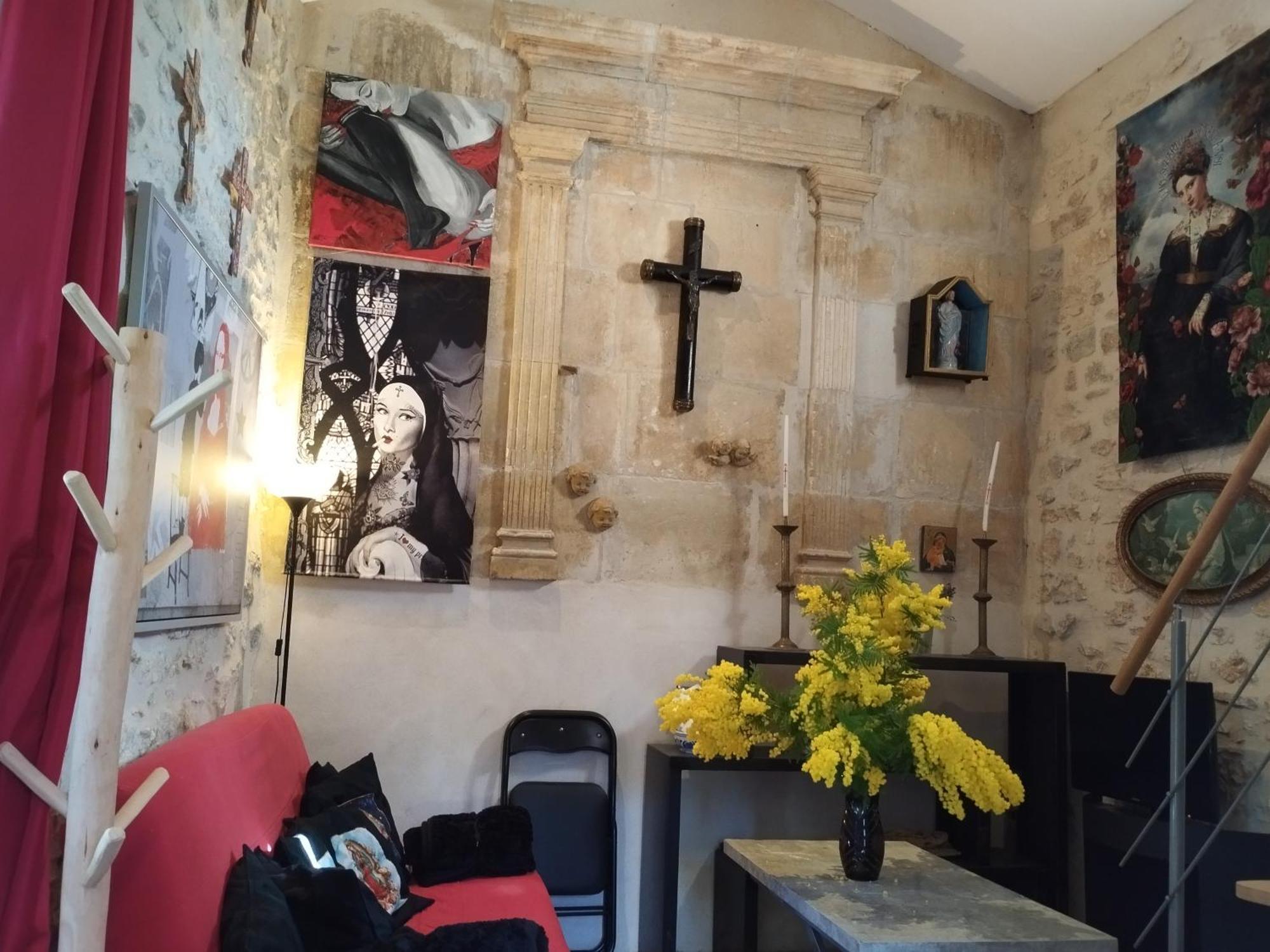 Mas De La Chapelle Sainte-Elisabeth Villa Tarascon Bagian luar foto